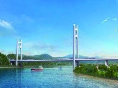 湖杭铁路富春江特大桥